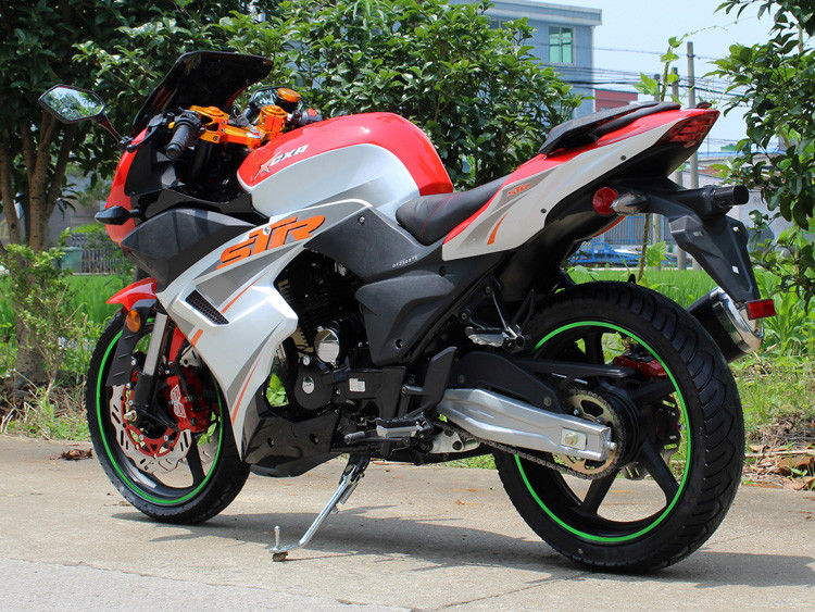 Enige Cilinder 4 Slaglucht koelde 250cc-Bijlmotorfiets met Schijf/Schijfrem
