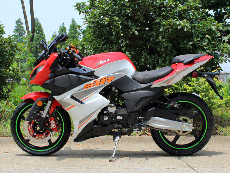 Enige Cilinder 4 Slaglucht koelde 250cc-Bijlmotorfiets met Schijf/Schijfrem