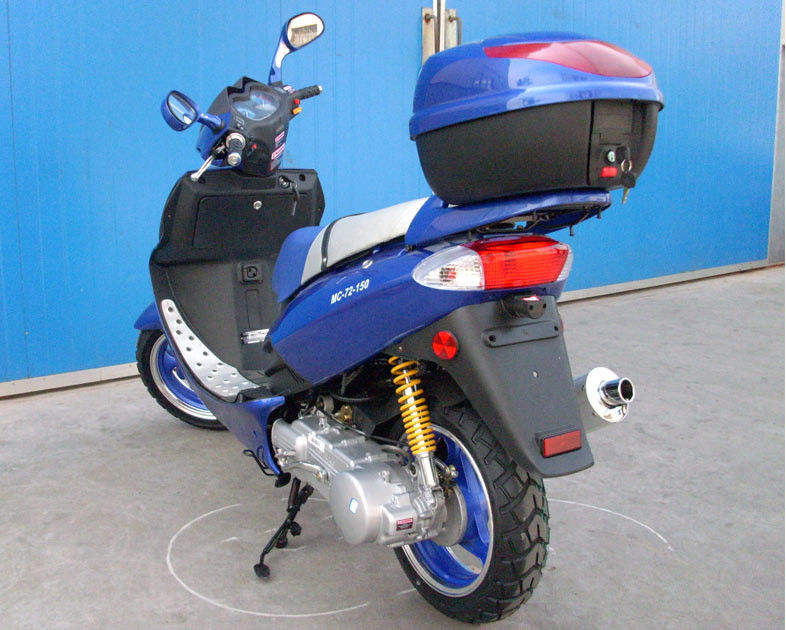 gedwongen 150cc CVT - lucht Gekoelde Motorautoped met Gasontspanner