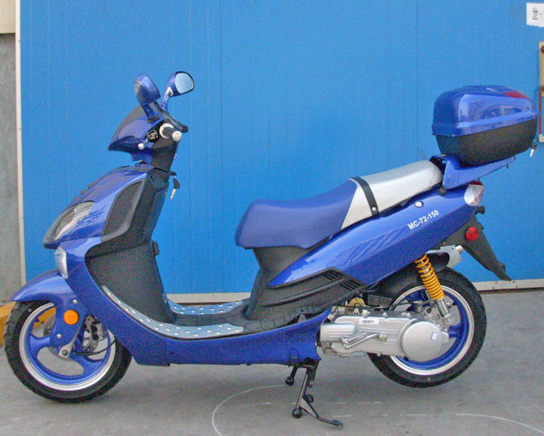 gedwongen 150cc CVT - lucht Gekoelde Motorautoped met Gasontspanner