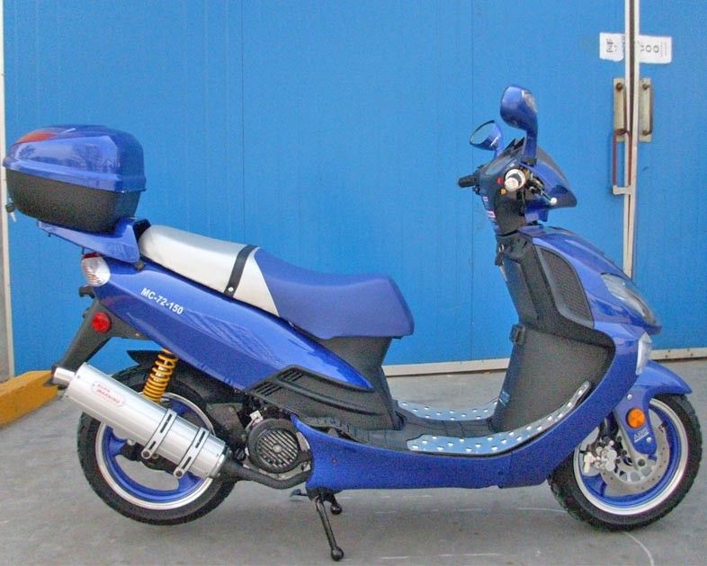 gedwongen 150cc CVT - lucht Gekoelde Motorautoped met Gasontspanner
