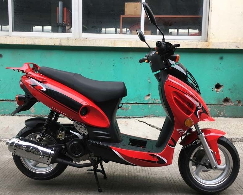 gedwongen 50cc CVT - de lucht Gekoelde Minirem van de de Schijf Achtertrommel van de Fietsautoped Voor