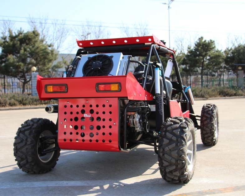Mini het Go-kart1100cc Geleide Hoogste Bar van het aluindak met een Vorm Al Terreinband
