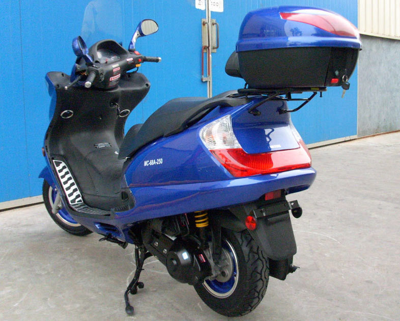 De Volwassen Scooter 250cc van Peda van de aluminiumvoet met de Voorabs Rem van de Schijf Achterschijf
