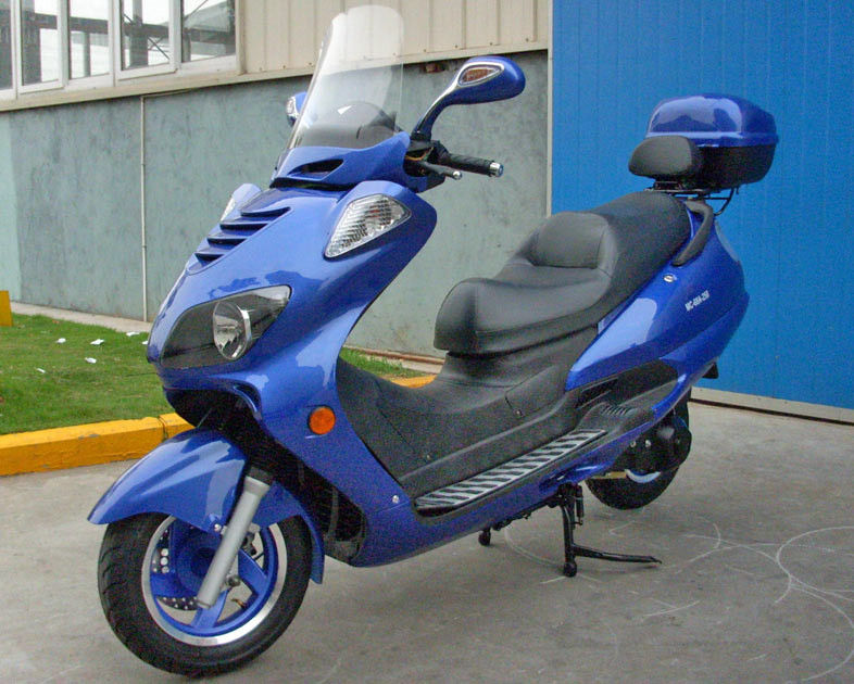 De Volwassen Scooter 250cc van Peda van de aluminiumvoet met de Voorabs Rem van de Schijf Achterschijf