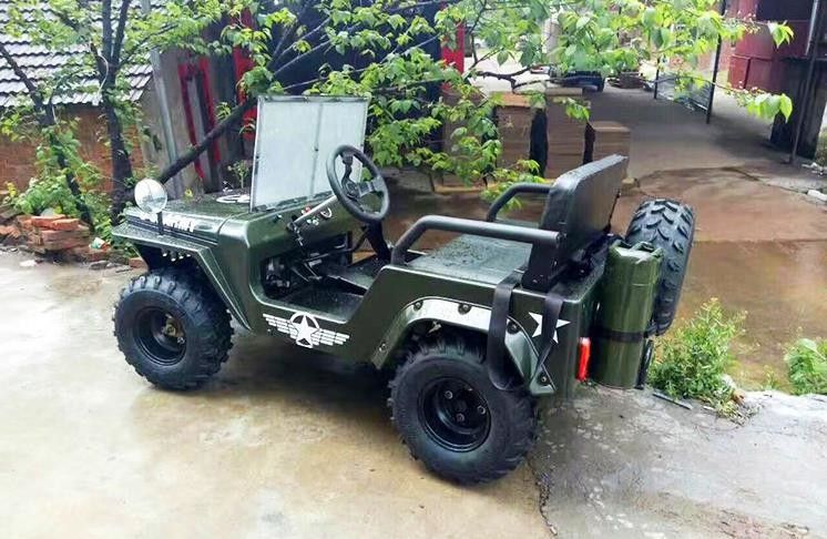 Ce-Goedkeurings50cc Minigo-kart voor Jonge geitjes, Elektrisch Jonge geitjesgo-kart Met fouten