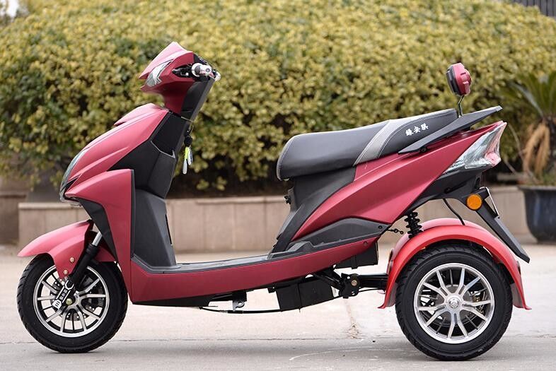Niets valt 3 de Motorfiets60v 800w Maximum Snelheid van de Wielautoped 50 - 60km/H