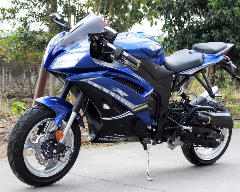 Enige Wettelijke Motorfiets 4 Slaglucht Koele CVT van de Cilinder200cc Straat met Zeer belangrijk Beginsysteem