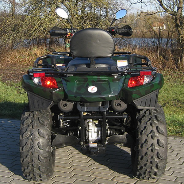 Het water koelde 22 kW-Nutsvoertuigen ATV 4 Slag 600 Motor 4 X 4 van EFI