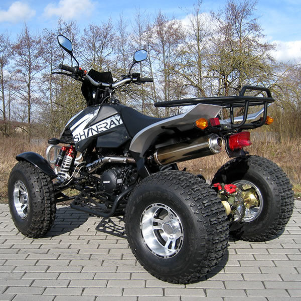 348cc 4 de Slagjeugd die van ATV 2x de Hydraulische Voor1x Achterremmen van de Schijfremmen rennen