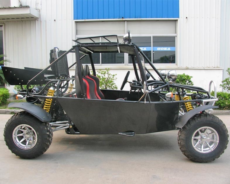 800cc van de het Go-kart Buitengewoon brede Grootte van de brandstofinjectiemotor het Windschermspoiler Met fouten