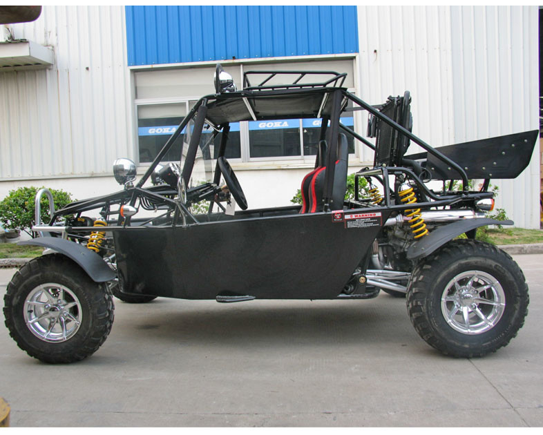 800cc van de het Go-kart Buitengewoon brede Grootte van de brandstofinjectiemotor het Windschermspoiler Met fouten