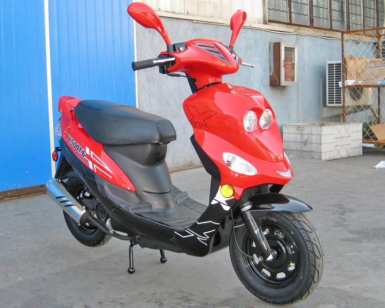 Lucht Gekoelde CDI Autoped 65 van de Ontstekings Volwassen Scooter 50CC - 70km/H-Handremverrichting
