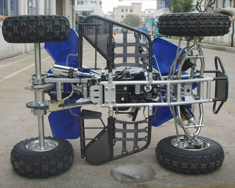 Olie Gekoelde Sportvoertuigen met vier wielen 125cc 4 Speculant Handkoppeling 7.9hp/7000rpm