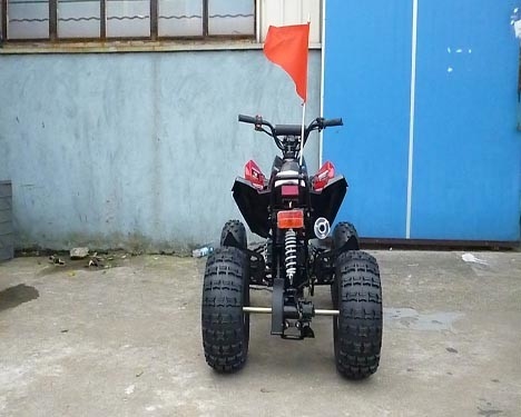 De elektrische Beginjeugd die van de de Trommelrem van ATV de Voorbatterij van de de Schijfrem 12V 4AH Achter rent