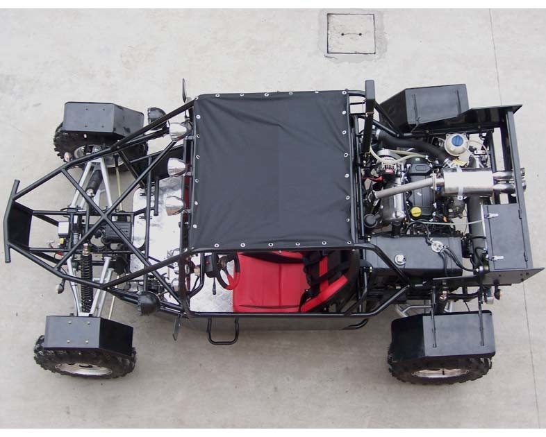 Het hydraulische Koppelings Vloeibare Koelgo-kart 1600CC Met fouten 4 Cilinders 4 strijkt 1 Jaargarantie
