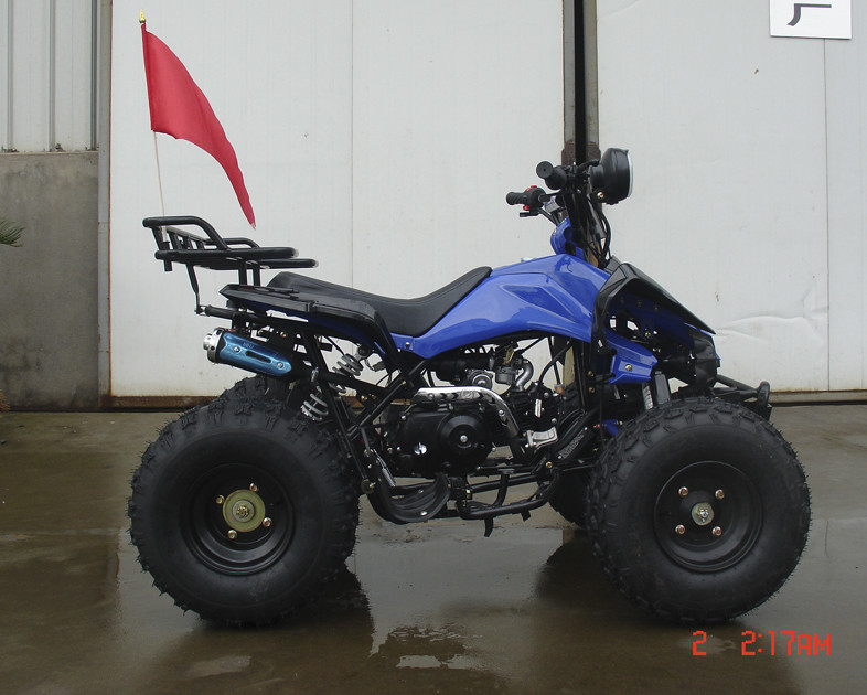 8“ de Bandenlucht Gekoelde Jeugd die ATV 4 Speculantmotorfiets 110cc voor Bosweg rennen