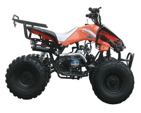 De motor125cc volledig Autojeugd die ATV met Omgekeerd Maximum Ladings65kg Elektrisch Begin rent